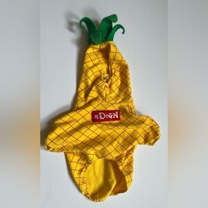 Dogin Dog Pineapple Halloween Costume Size M